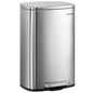 SONGMICS 13 Gallon Trash Can, Stainless Steel Kitchen Garbage Can, Recycling or by SONGMICSbySONGMICSHOME