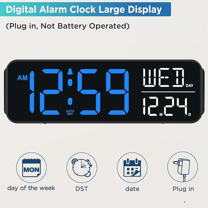 Peakeep Large Display Digital Alarm Clock - Image 2