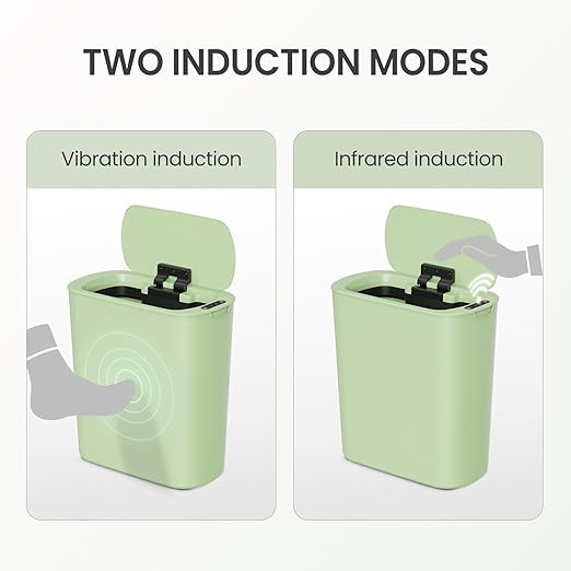 Cesun Motion Sensor Trash Can, 5 Gallon Automatic Bathroom Garbage Can - Image 7