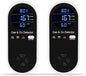 2 Packs Combination Natural Gas & Carbon Monoxide Detector, Koabbit 4-in-1 by ProductCategory