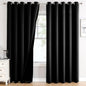 ChrisDowa 100% Blackout Curtains 84 inch Long by ChrisDowa