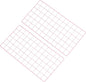 PATIKIL 24"x12" Wire Grid Panel, 2 Pack Board Photo Pictures Memo Display Grid by PATIKIL