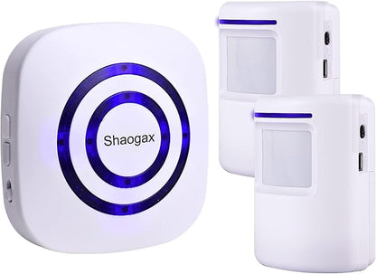 Shaogax Motion Sensor Alarm System, Wireless Home Security Driveway Alarm Indoor by Shaogax