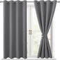 Hiasan Blackout Curtains for Bedroom, 52 x 54 Inches Long by Hiasan
