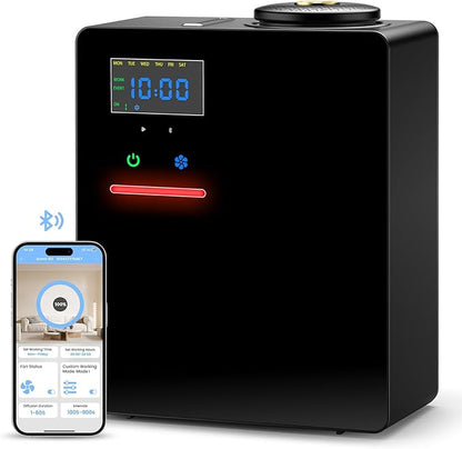 Waterless Essential Oil Diffuser 5000 Sq.Ft Coverage by MagneticCharger