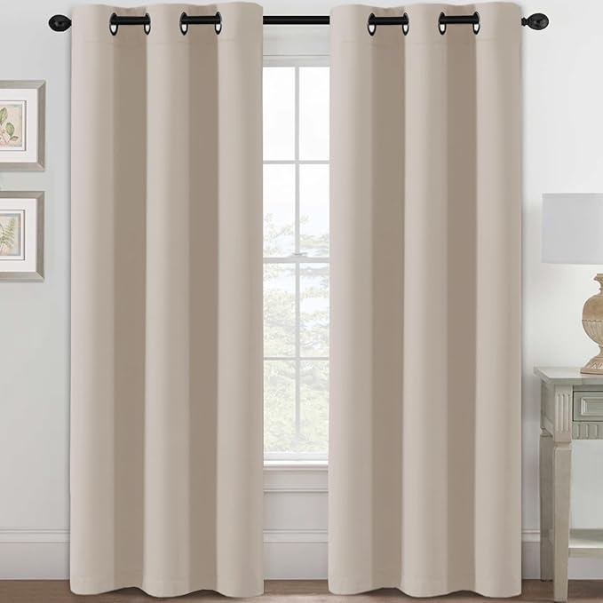 H.VERSAILTEX Blackout Curtains for Bedroom Thermal Insulated Room Darkening by HVERSAILTEX