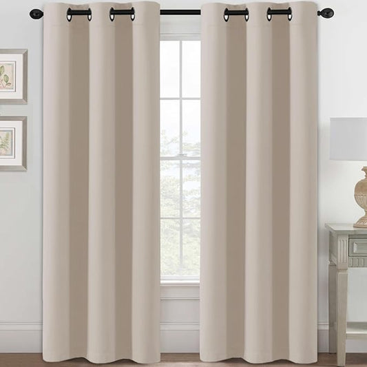 H.VERSAILTEX Blackout Curtains for Bedroom Thermal Insulated Room Darkening by HVERSAILTEX
