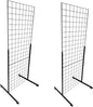 Only Hangers Heavy Duty 2' x 5.5' Gridwall Art Display Panel by Only+Hangers