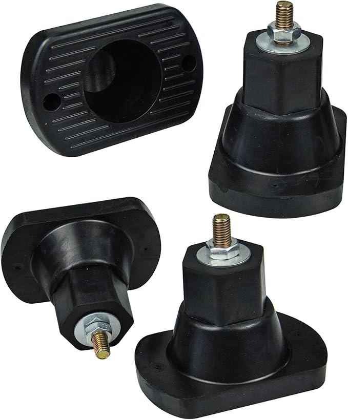 IFISHAR 4Pack Air Conditioner Shock Pad, Rubber Isolator Feet, Vibration - Image 5