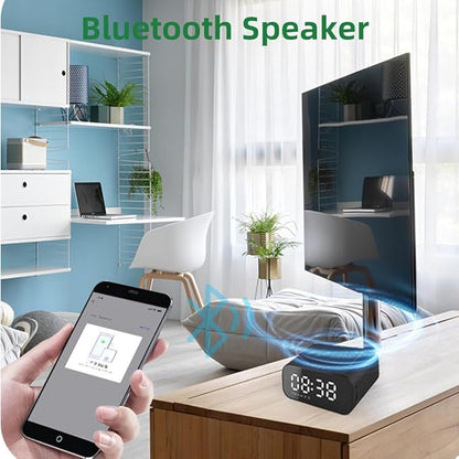 IHAO 7in1 Multifunctional Digital Alarm Clock - Image 8