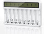 Rechargeable Battery Charger, 8 Bay AA AAA Smart Charger by Unknown