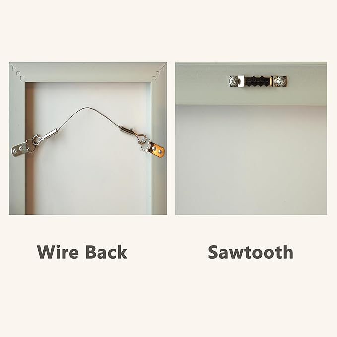 Picture Hangers for Sawtooth/Wire Back Frames, 8 Sawtooth Picture Hangers/Wire - Image 4