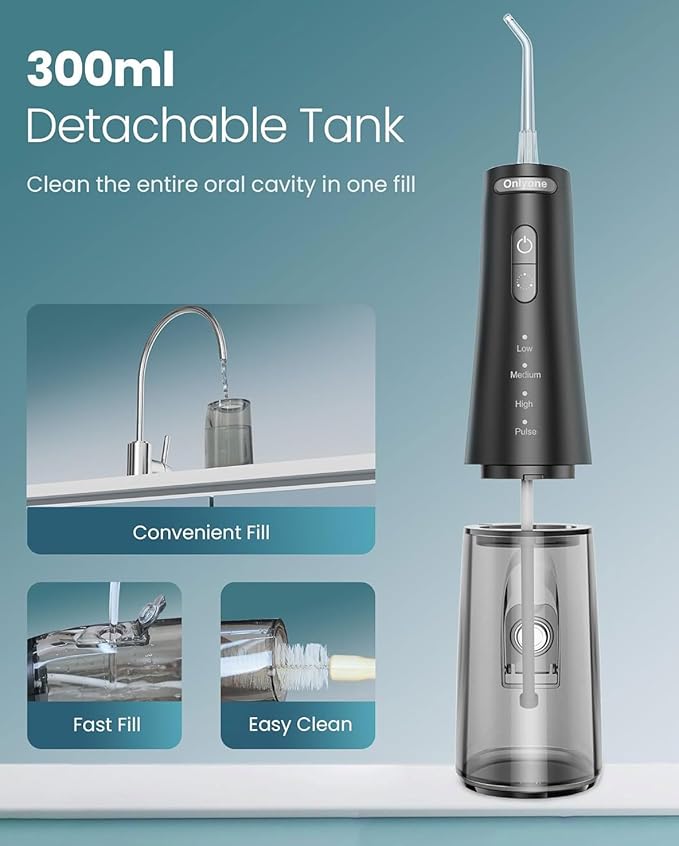 Onlyone Rechargeable Cordless Water Flosser - Image 7