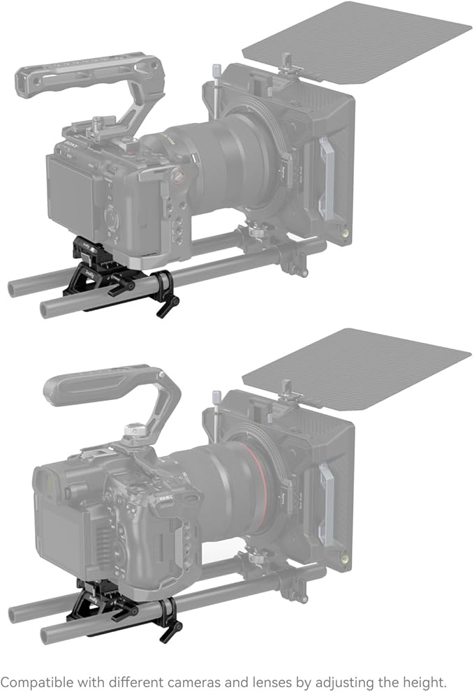 SmallRig Mount Plate for Arca-Swiss Quick Release Clamp and Bottom Plate for - Image 5