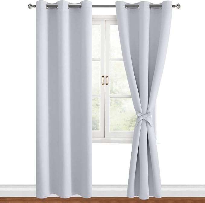 Hiasan Blackout Curtains for Bedroom, 38 x 84 Inches Long by Hiasan