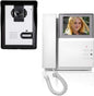 AMOCAM Video Door Phone System, 4.3 Inches Clear LCD Monitor Wired Video by AMOCAM