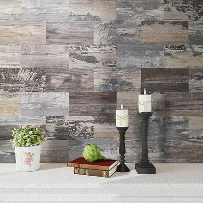 AULIGET 100-Piece Subway Tiles Peel and Stick Backsplash PVC Tile, Laundry Room - Image 2