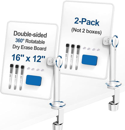 Double-Sided Desk Whiteboard by KOKSRY