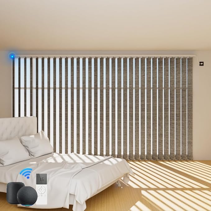 Blindify Motorized Vertical Blinds Compatible by BlindifyOffical