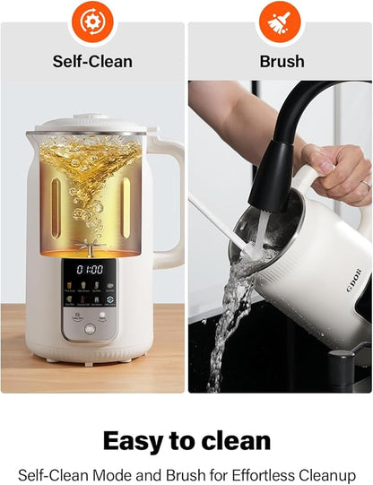 GDOR 35oz Nut Milk Maker, 9-in-1 Plant Milk Machine - Image 6