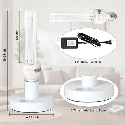 25W UV Sanitizer Lamp Ozone Free and - Image 2