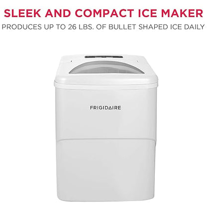Frigidaire EFIC108 Counter top Portable, 26 lb per Day Compact Ice Maker Machine - Image 2
