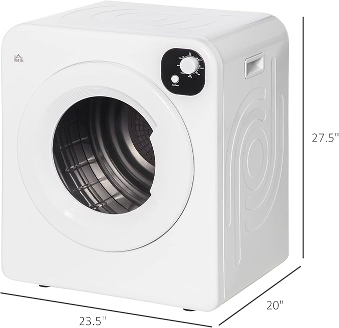 HOMCOM Portable Clothes Dryer, 120V 1300W Compact Laundry Dryer - Image 7