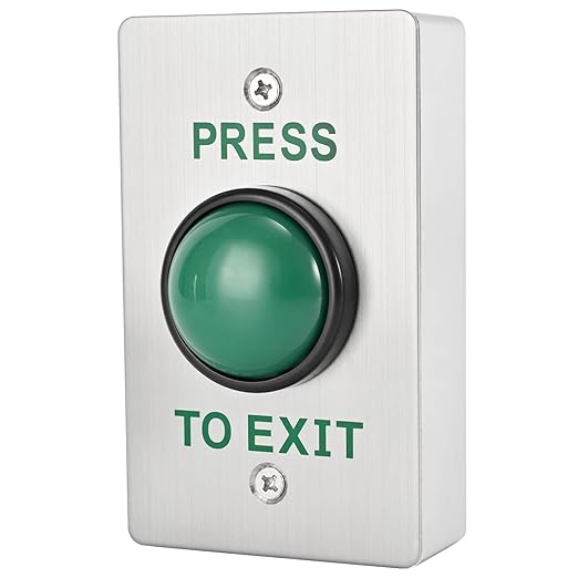 Push to Exit Button for Door Access Control Big Press Button IP68 Waterproof - Image 2