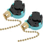 ZE-268S6 Ceiling Fan Switch, 3 Speed 4 Wire Pull Chain Switch Control Switch by Bsentster