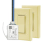 RunLessWire 3-Way Battery-Free DIY Wireless Light Switch Kit 150ft RF Range by RunLessWire