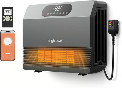 Brightown Wall Heater for Indoor Use, Space Heater by Brightown