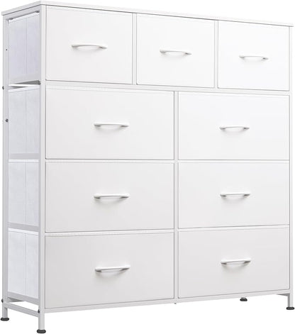 WLIVE 9-Drawer Dresser, Fabric Storage Tower by WLIVE