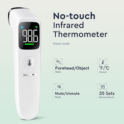 Touchless Thermometer for Adults and Kids, Fast Accurate Thermometer - Image 2