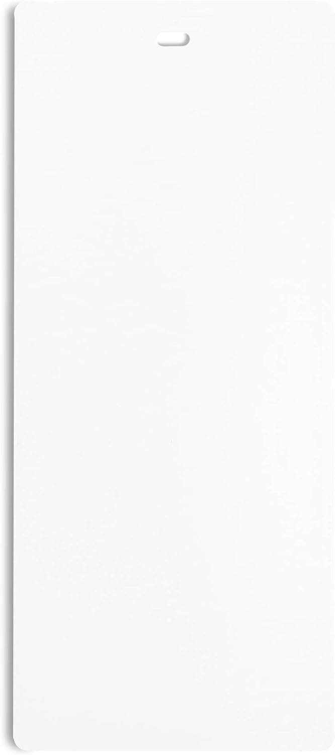 DALIX 82.5" White Vertical Blinds Replacement Slats Sliding Door Window (24 Pack)