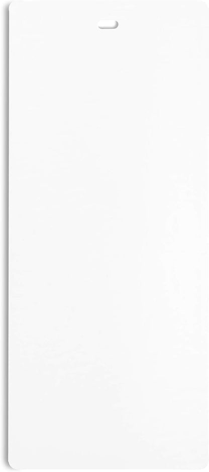 DALIX 82.5" White Vertical Blinds Replacement Slats Sliding Door Window (24 Pack)