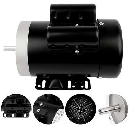 1.5HP Electric Motor 3450RPM Reversible Single Phase 56C Frame General Purpose - Image 4