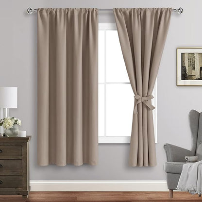 JIUZHEN Blackout Curtains for Bedroom by JIUZHEN
