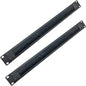 Jingchengmei 2 Pack-1U Brush Panel 19-inch Rack Mount Disassembled Cable by JINGCHENGMEI