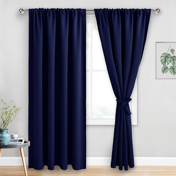 JIUZHEN Blackout Curtains for Bedroom by JIUZHEN