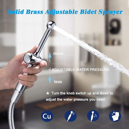 Handheld Bidet Sprayer for Toilet, Hand Held Bidet Attachment, Cloth Diaper - Image 8
