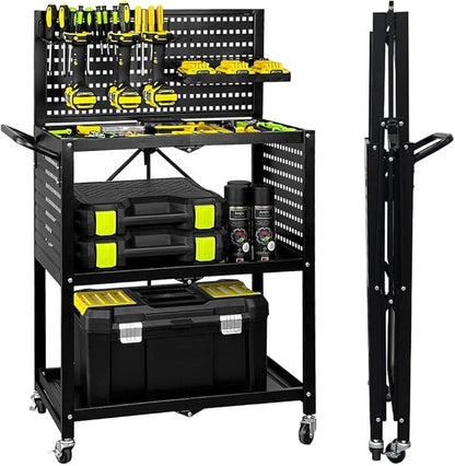 Lumizone Foldable Tool Cart by Lumizone