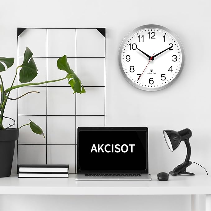AKCISOT Atomic 12 Inch Wall Clock Analog Clocks - Image 6
