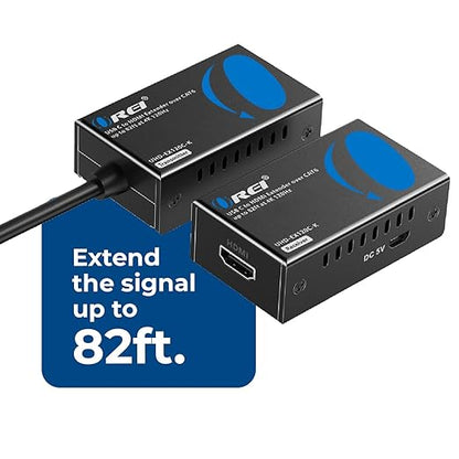 OREI 4K 120Hz USB-C to HDMI Over Cat6/7 Ethernet Extender, Presentation - Image 2