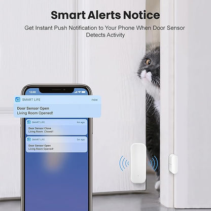 Smart WiFi Door Sensor: Wireless Window Sensor - Image 2