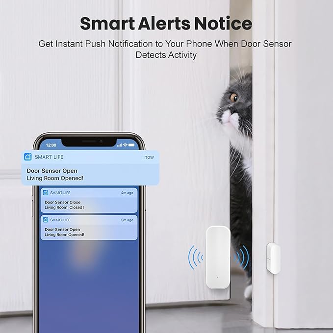 WiFi Door Sensor: Wireless Window Sensor - Image 2