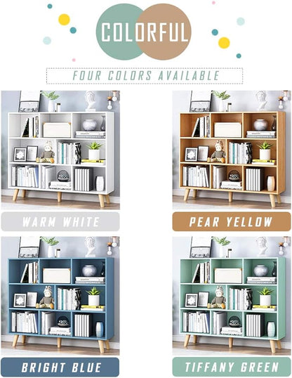 IOTXY Wooden Open Shelf Bookcase - Image 4