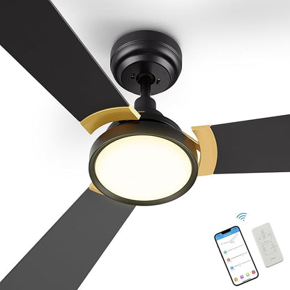 SMAAIR 52 Inch Smart Wifi Ceiling Fans by SMAAIR