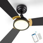 SMAAIR 52 Inch Smart Wifi Ceiling Fans by SMAAIR