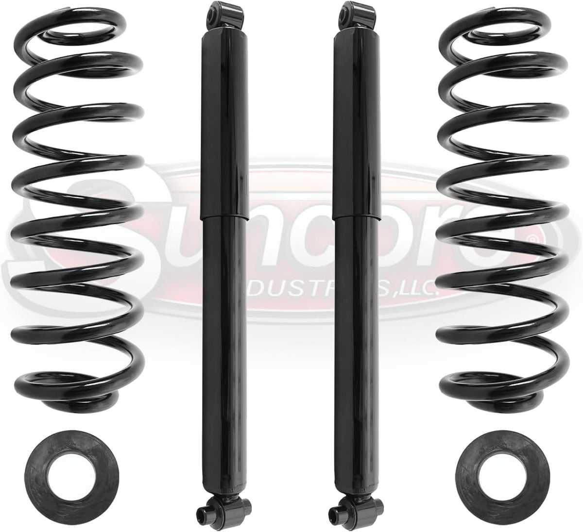 Suncore 148G-30-HD-KIT Air Suspension Conversion Kit Incl. Rear Coil Springs ...