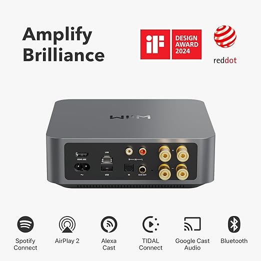 WiiM Amp: Multiroom Streaming Amplifier | Compatible - Image 2